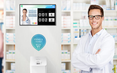 New digital ticket issuer for pharmacies: Kiosk Qmicro