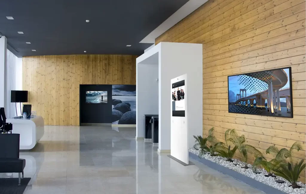 Digital welcome systems and corporate identity