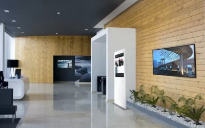 Corporate identity in reception: the role of interactive totems