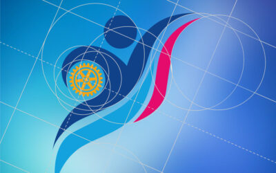 Disegno del logo Distretto Rotary 2032