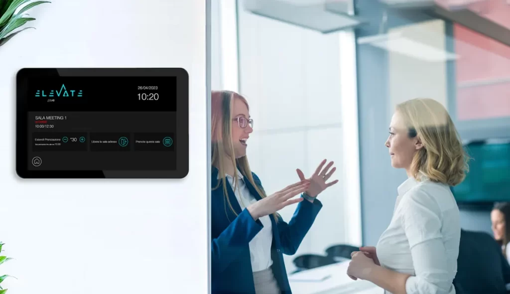 The role of digital door signs in the management of meeting rooms