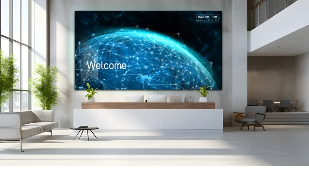 videowall o ledwall kiosk