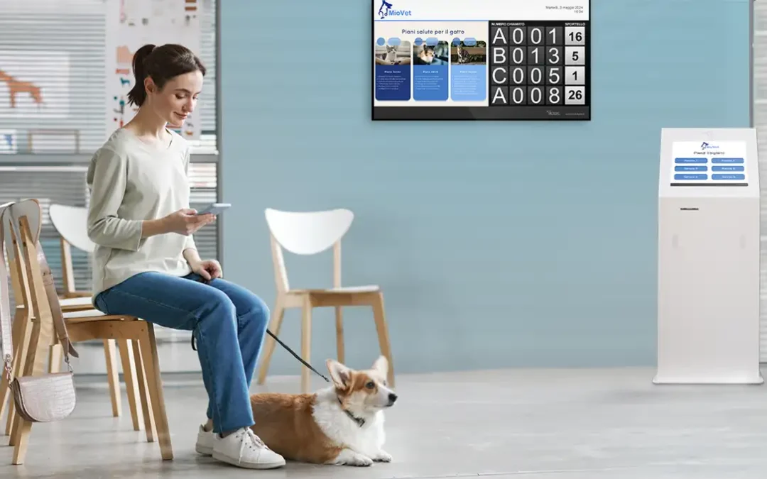 Queue management system in Veterinary Clinics: a big advantage for clients and staff