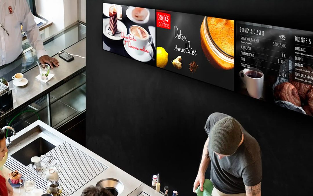 Digital Menu Board: guida completa per ristoranti, bar e fast food