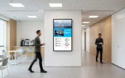 Digital signage per la comunicazione interna aziendale: guida pratica