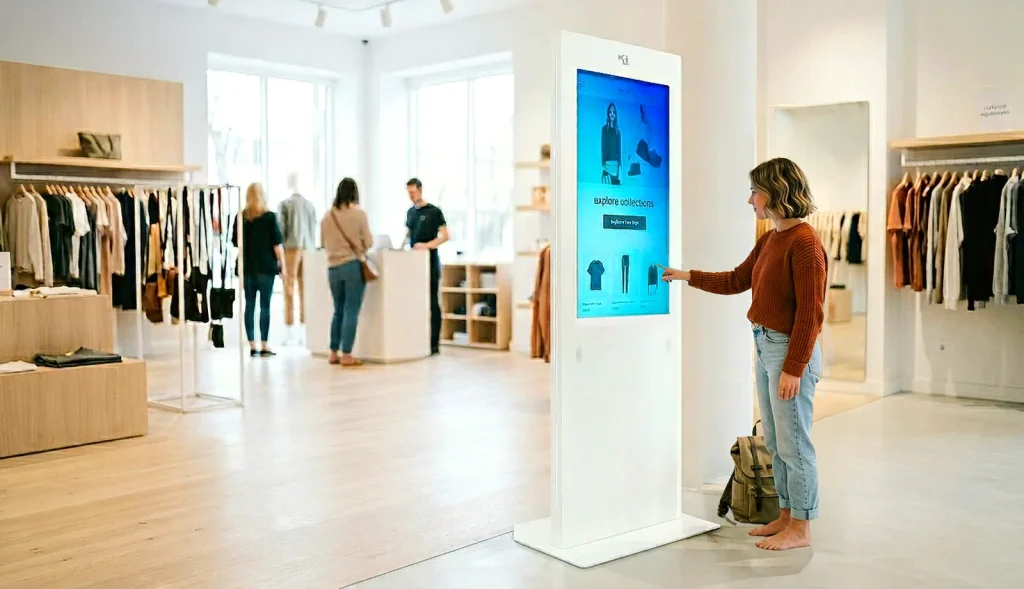 Totem interattivi: quando servono, come funzionano e come non sprecare l'investimento totem_interattivo