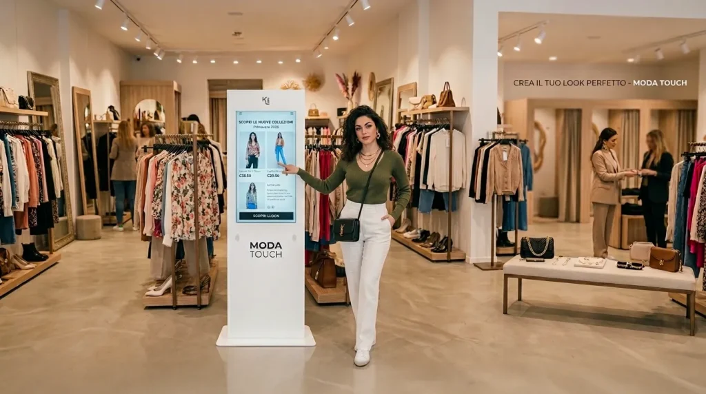 Totem digitale per negozio e punto vendita: cosa valutare prima di investire totem per negozio e punto vendita