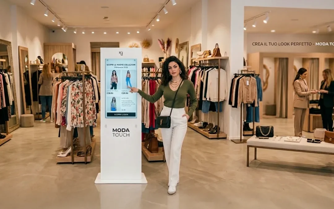Totem digitale per negozio: come sceglierlo e quanto costa totem per negozio e punto vendita