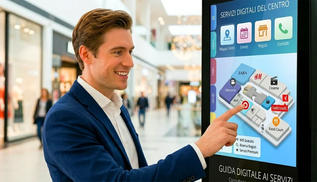 wayfinder digitale parte dell'esperienza