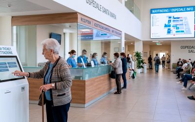 Digital signage per ospedali e cliniche: come migliorare l’esperienza del paziente