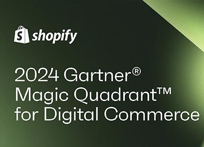Shopify: nel quadrante Gartner 2024.