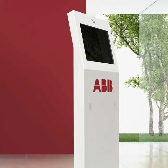Multimedia kiosk for ABB