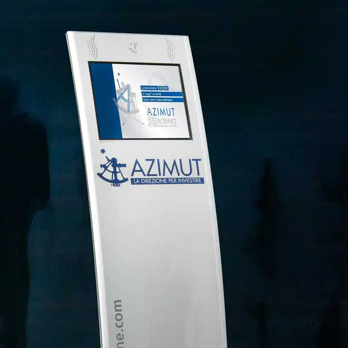 multimedia kiosk for Azimut