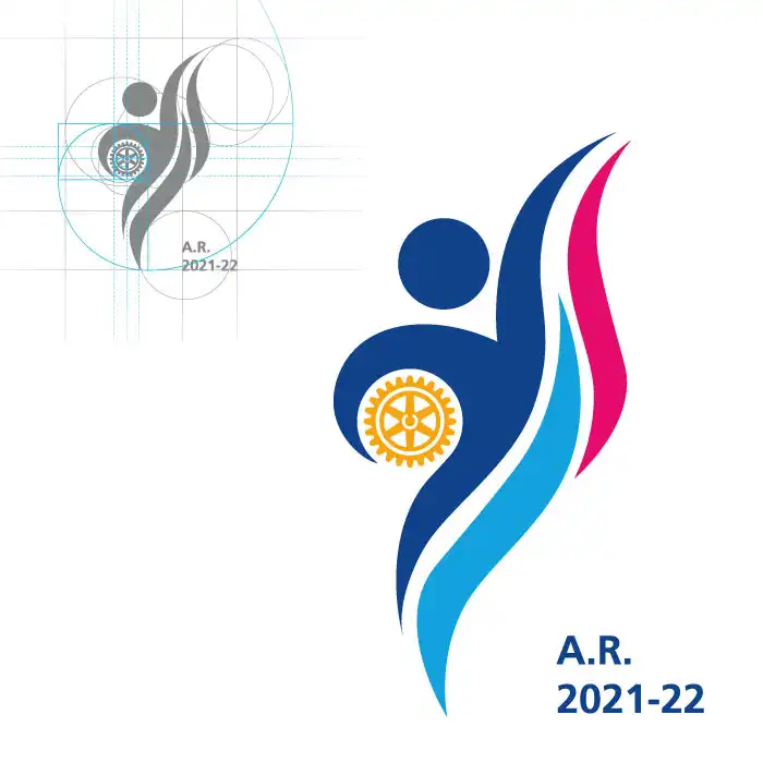 Studio del logo per Rotary