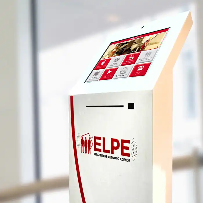 Interactive kiosks for Elpe