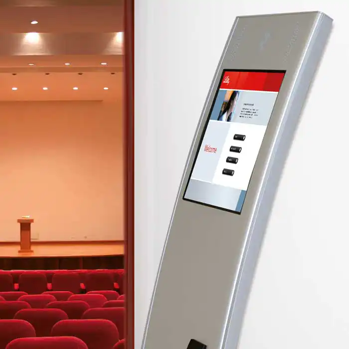 Totem with person recognition system for Lilly - Auditorium