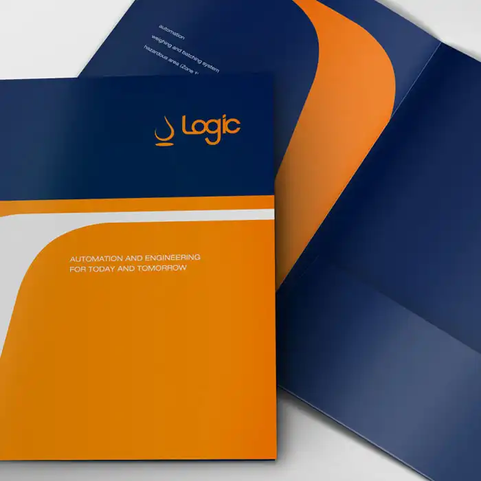 rebranding logo Logic and brand identity