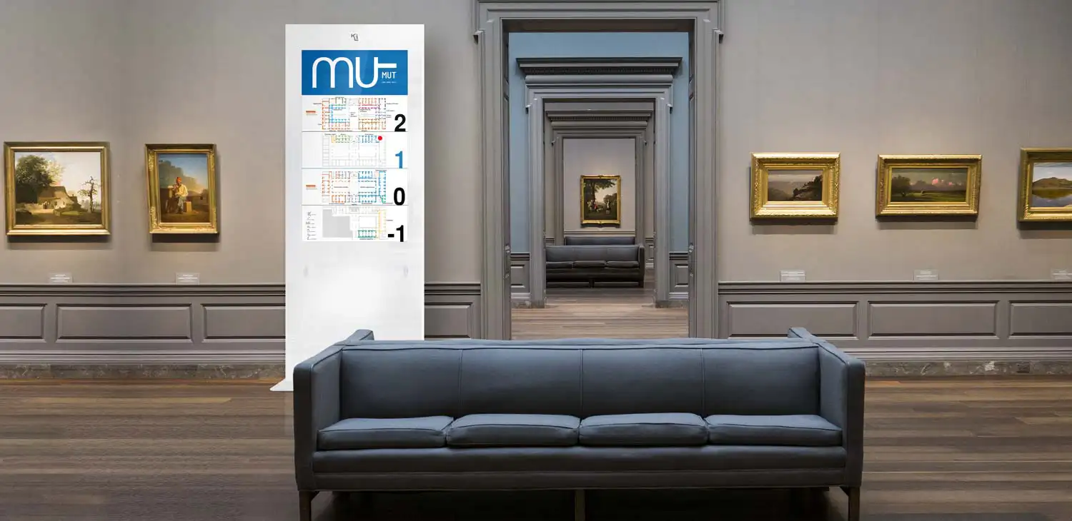 digital signage per Musei
