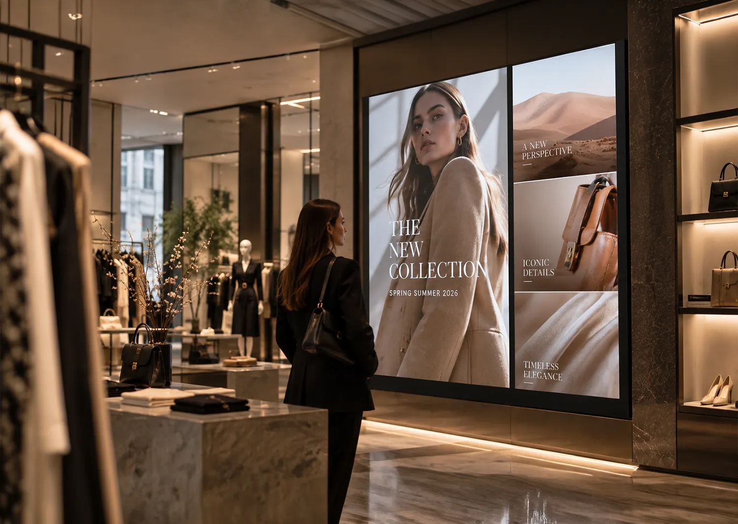 digital signage in store