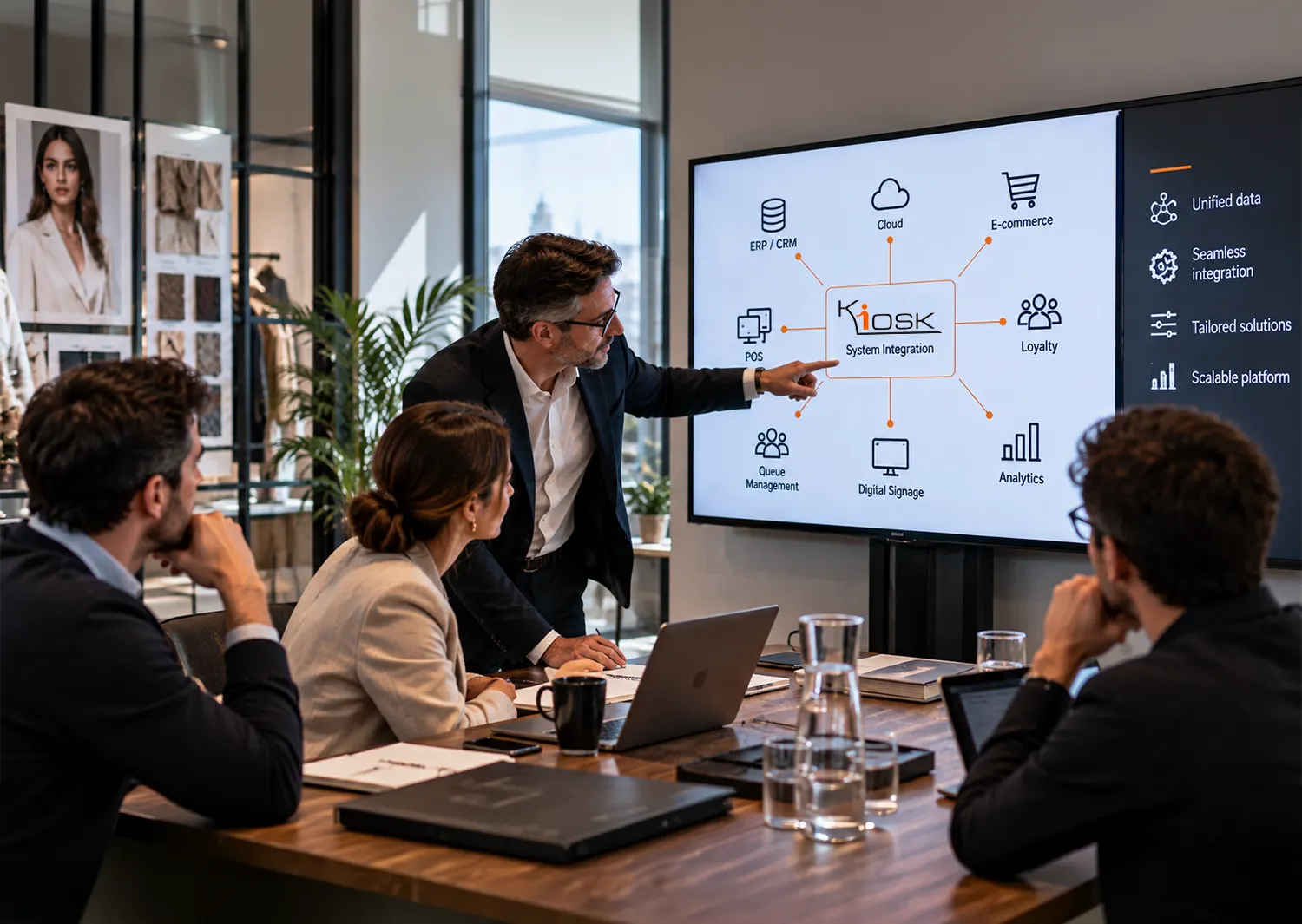 Kiosk system integrator