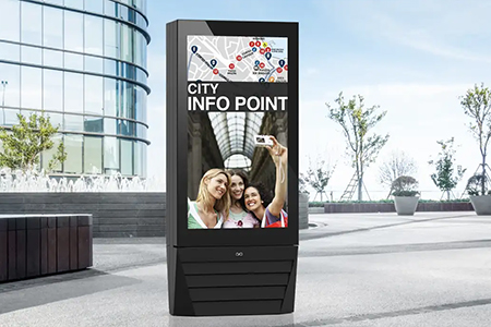 displays and digital signage kiosks for tourism