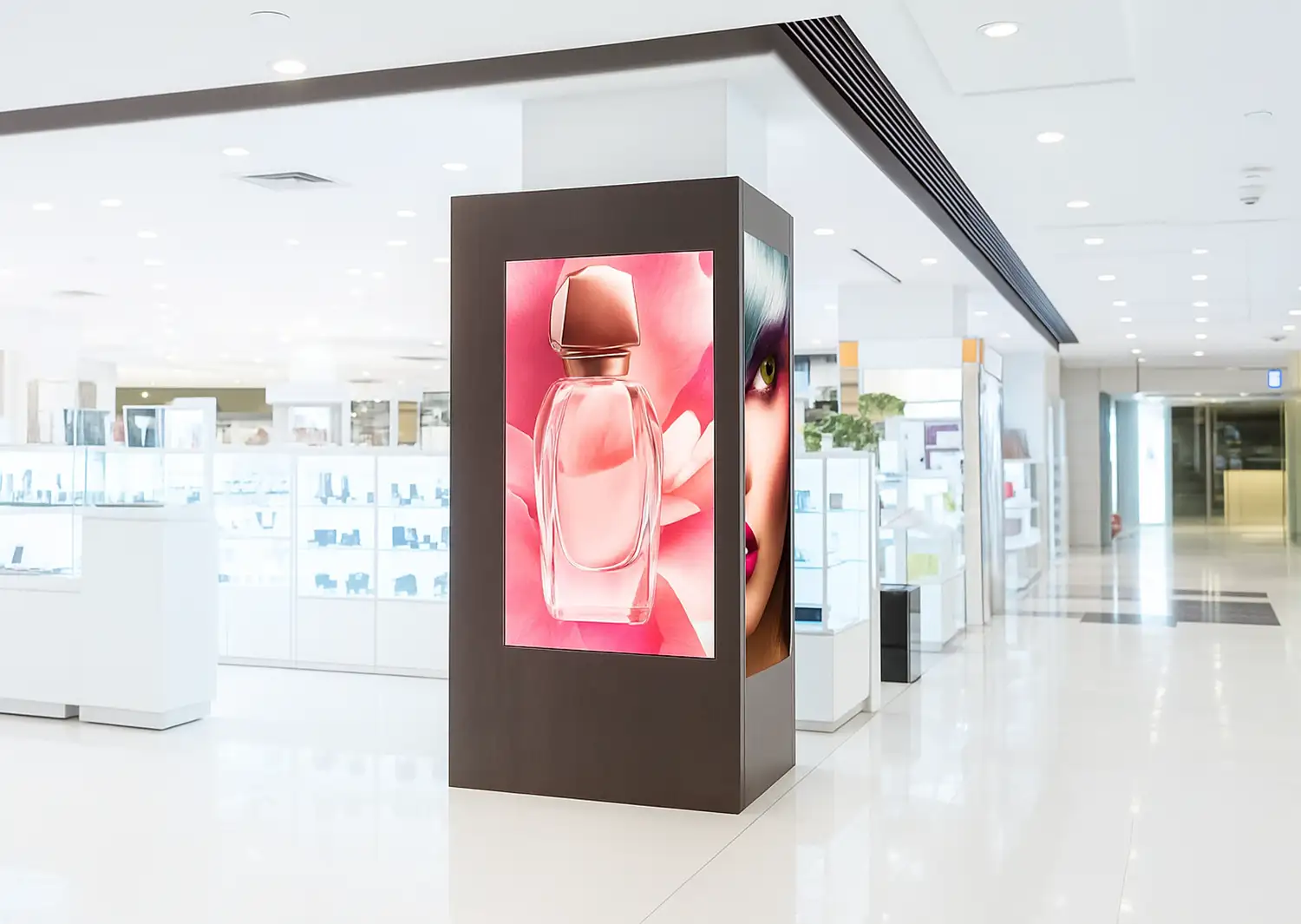 software digital signage per centro commerciale