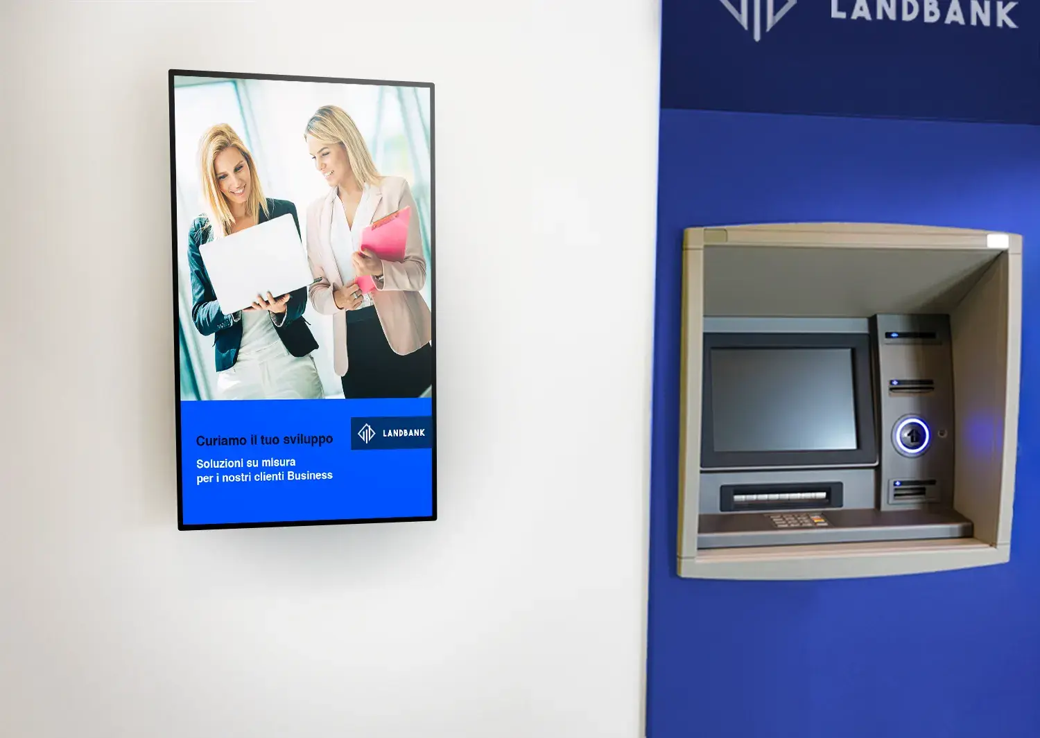 software digital signage per banche