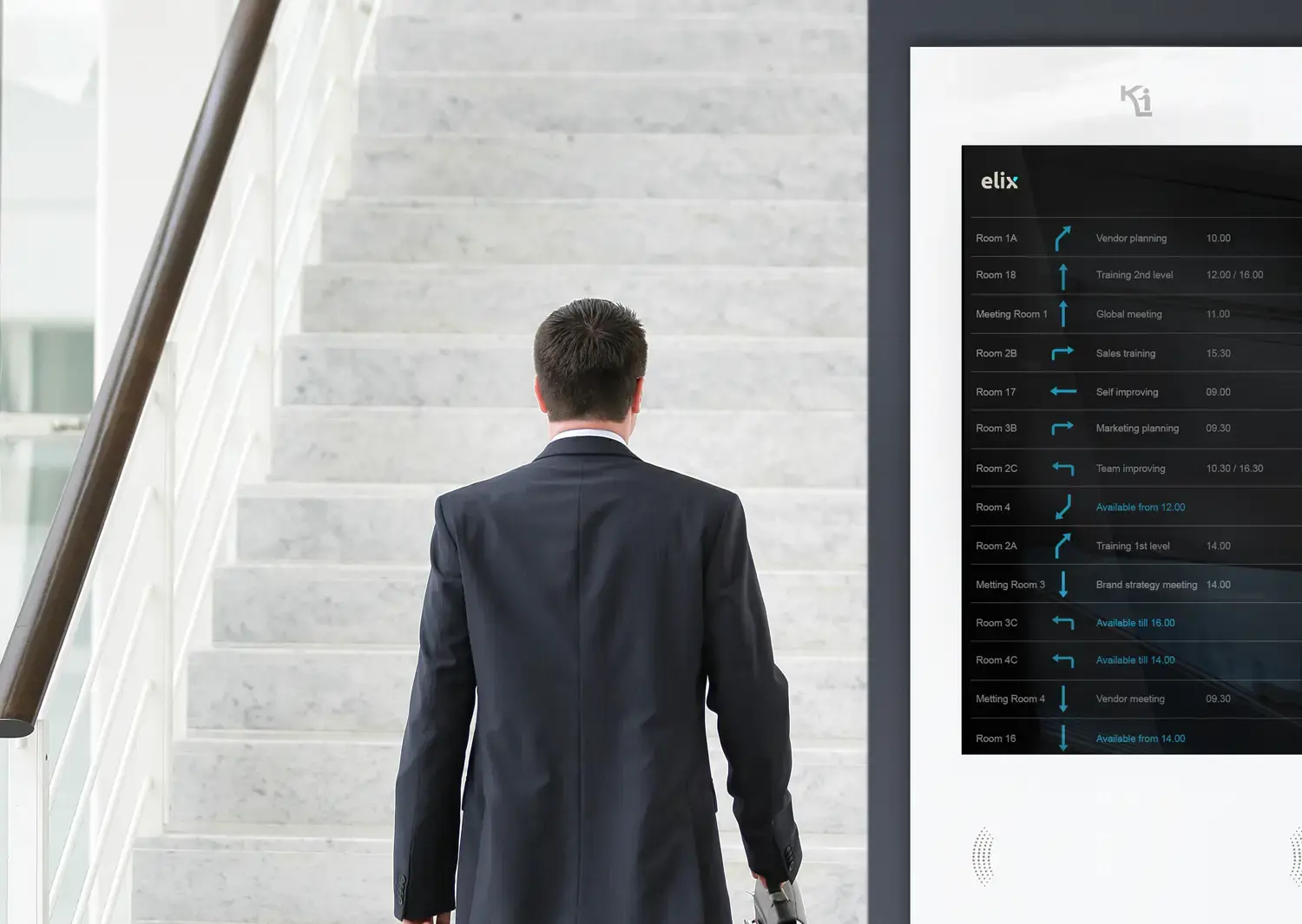 sistema di wayfinding digitale