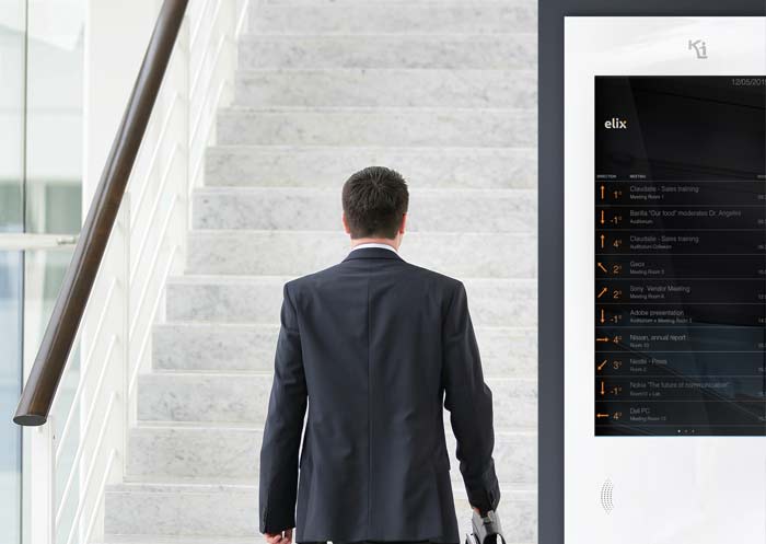 sistema di wayfinding digitale