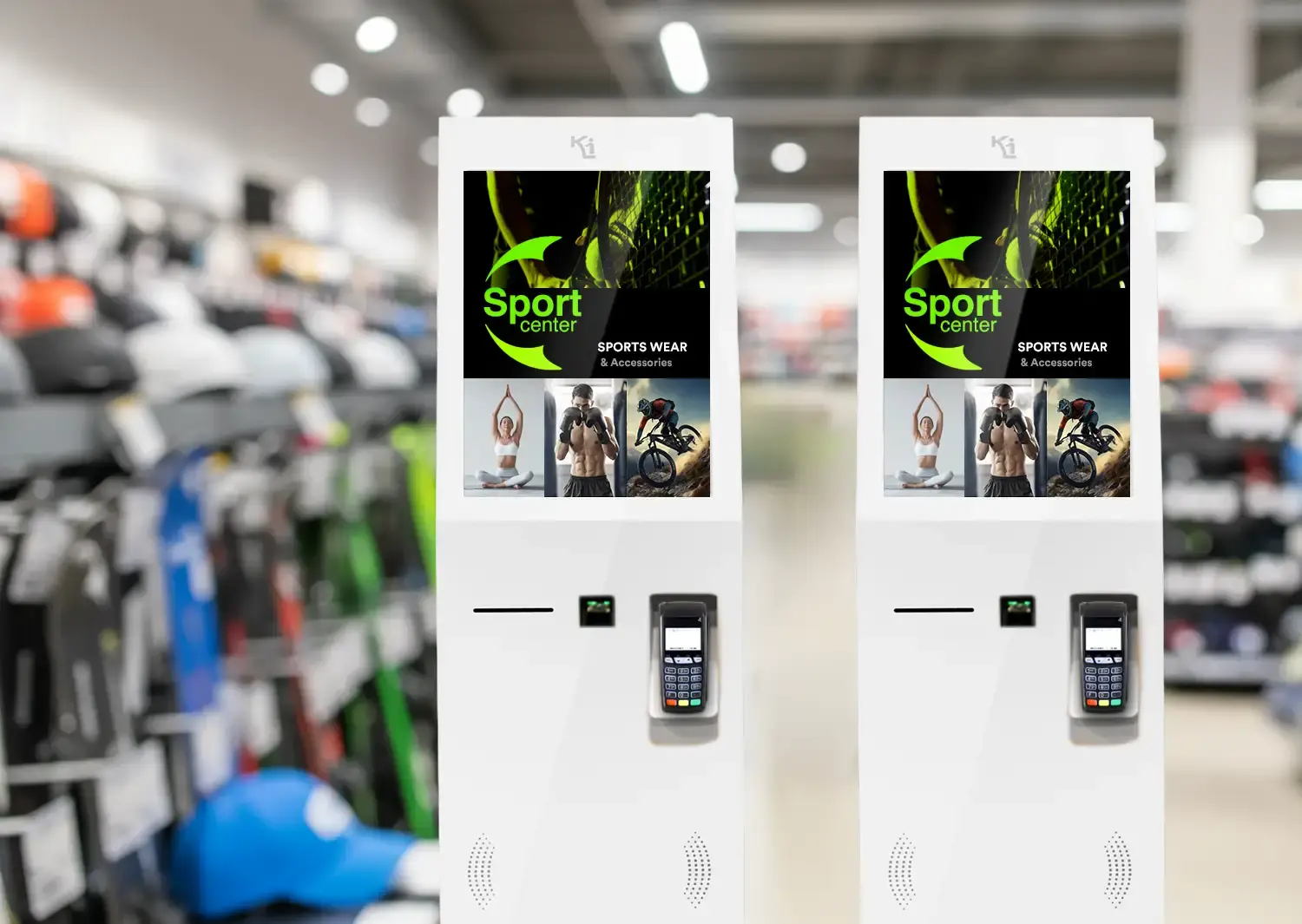 totem per le operazioni di ordinazioni e pagamento in self-service