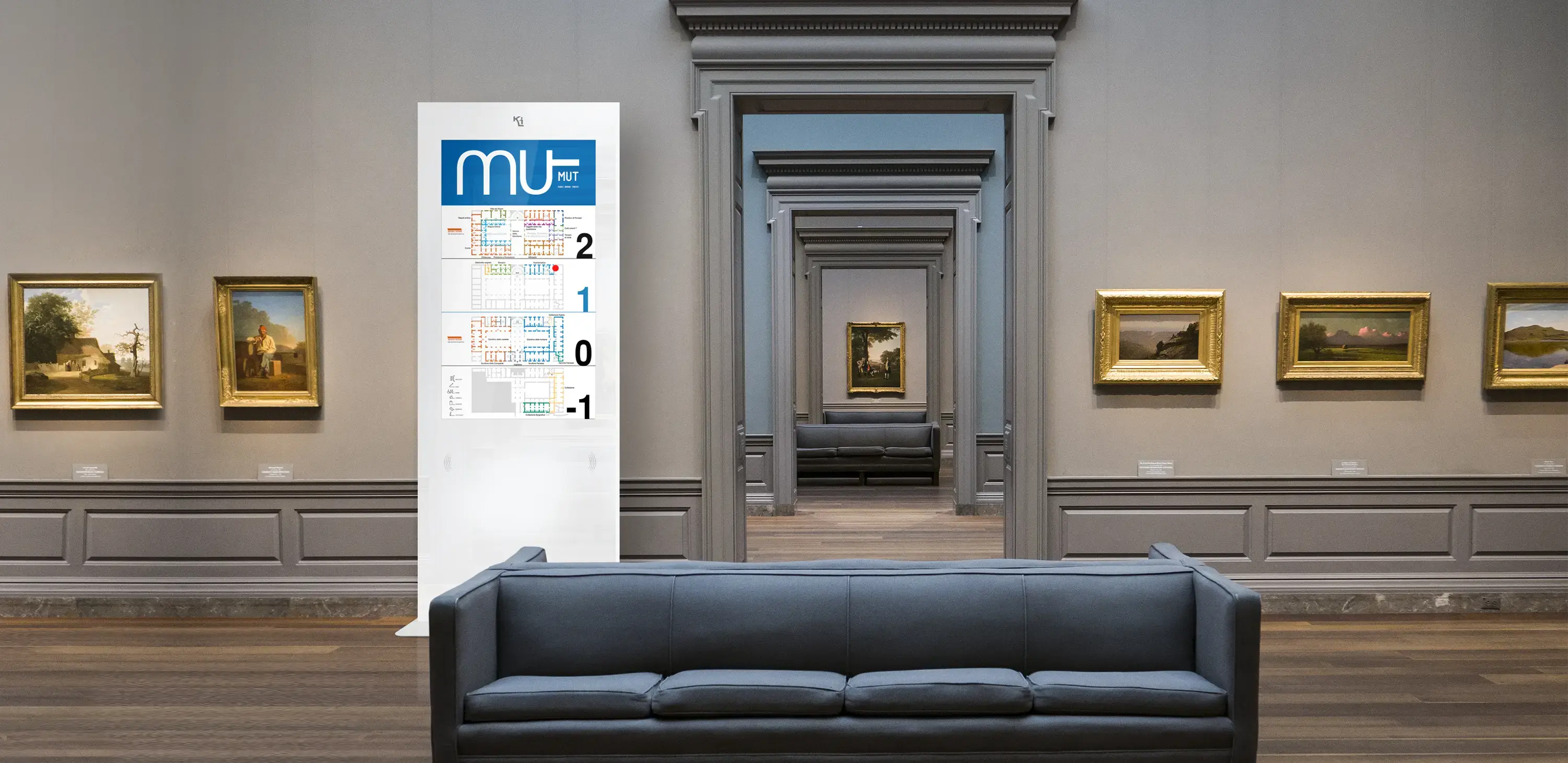 digital signage per Musei