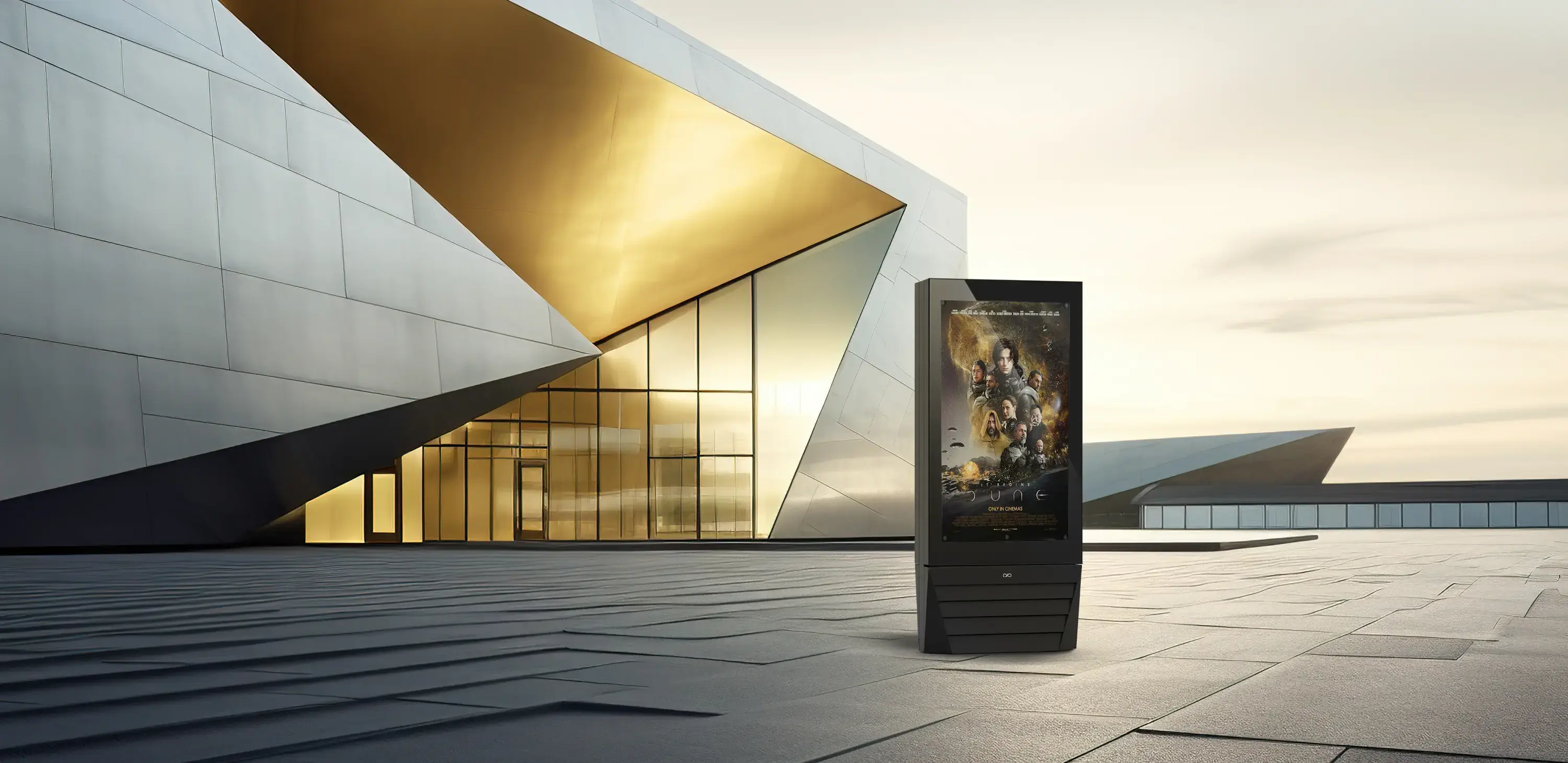 il miglior totem digital signage pubblicitario per esterno