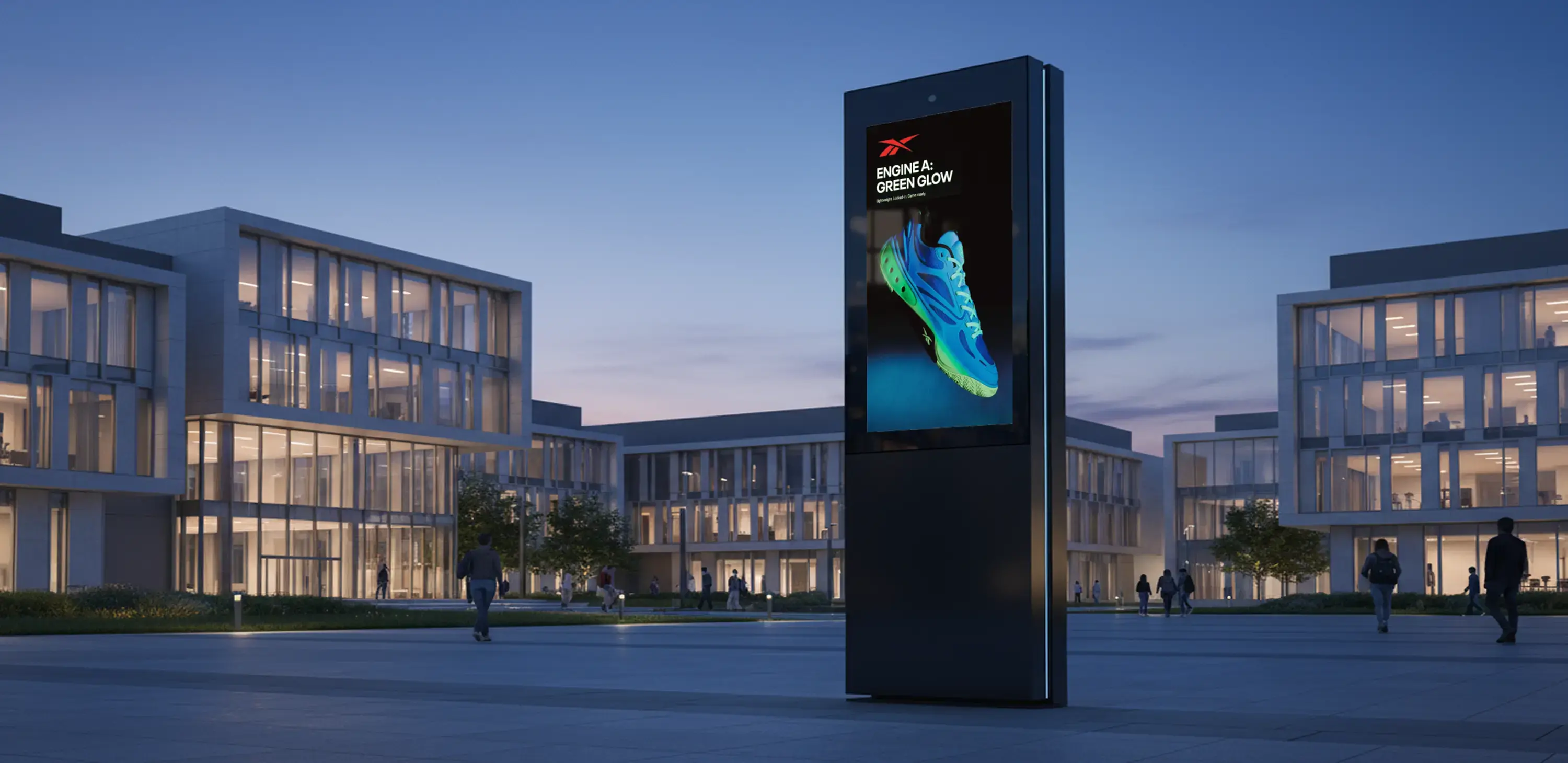 totem digital signage da esterno