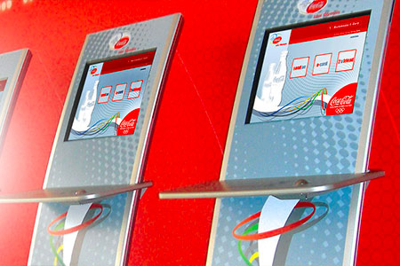 brand experience with kiosks