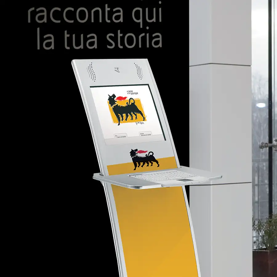nolegio totem touchscreen