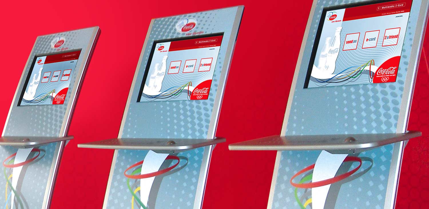 brand experience with kiosks