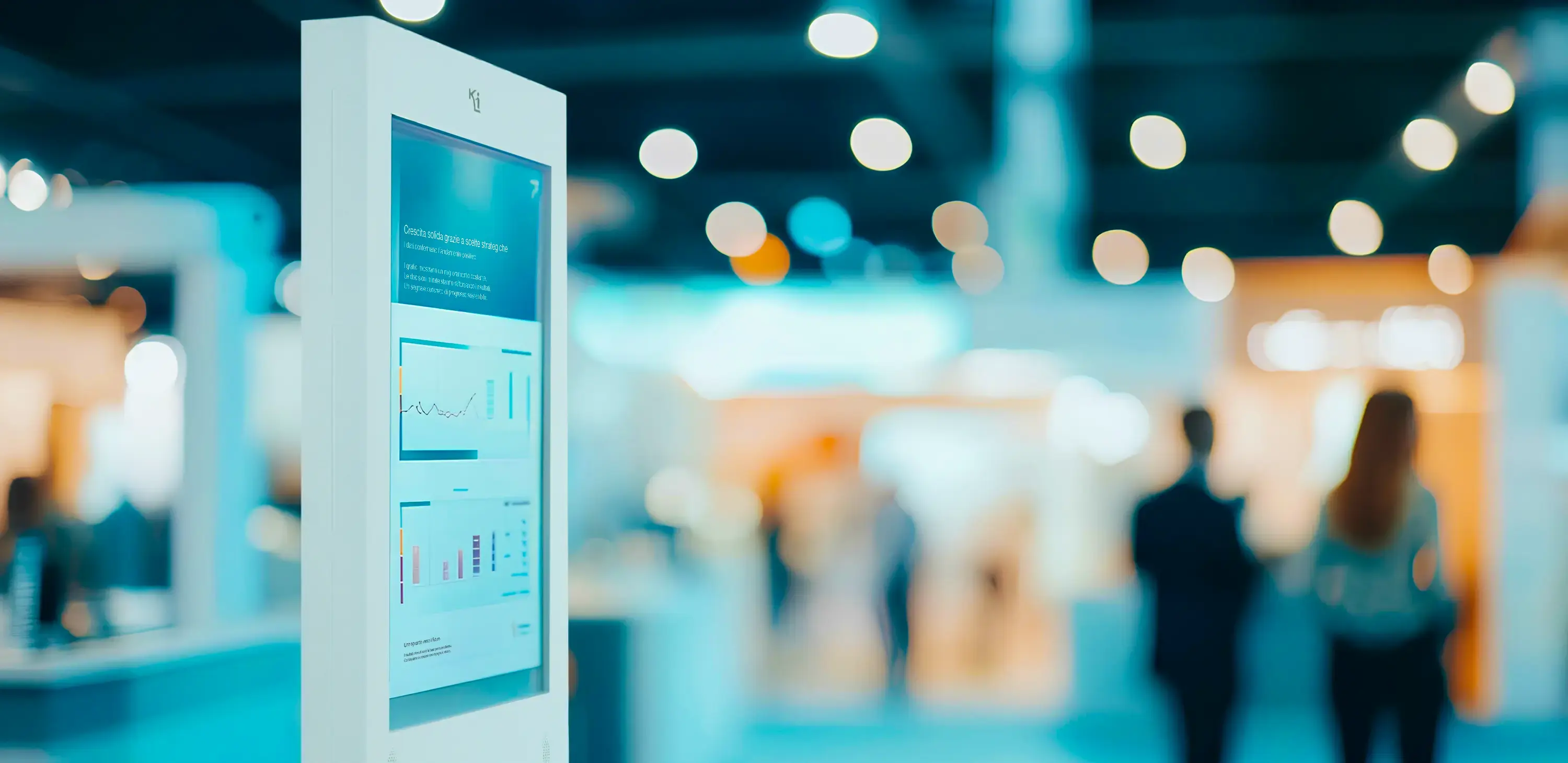 noleggio totem multimediali