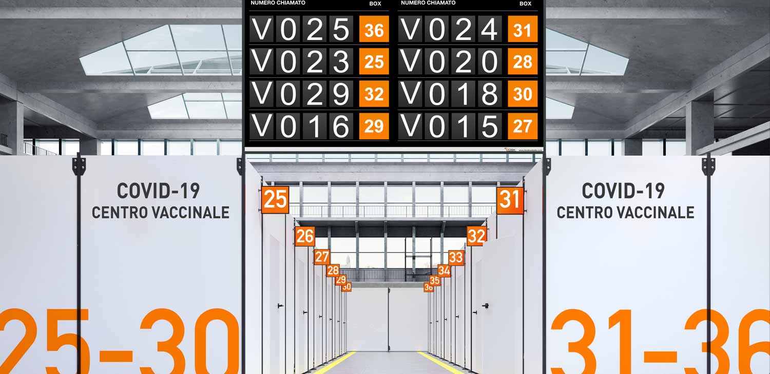 Management of the vaccination process in the Vaccination Centers - Kiosk Queue Management system