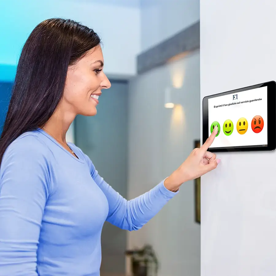 Kiosk Emoticon: rilevazione della soddisfazione cliente