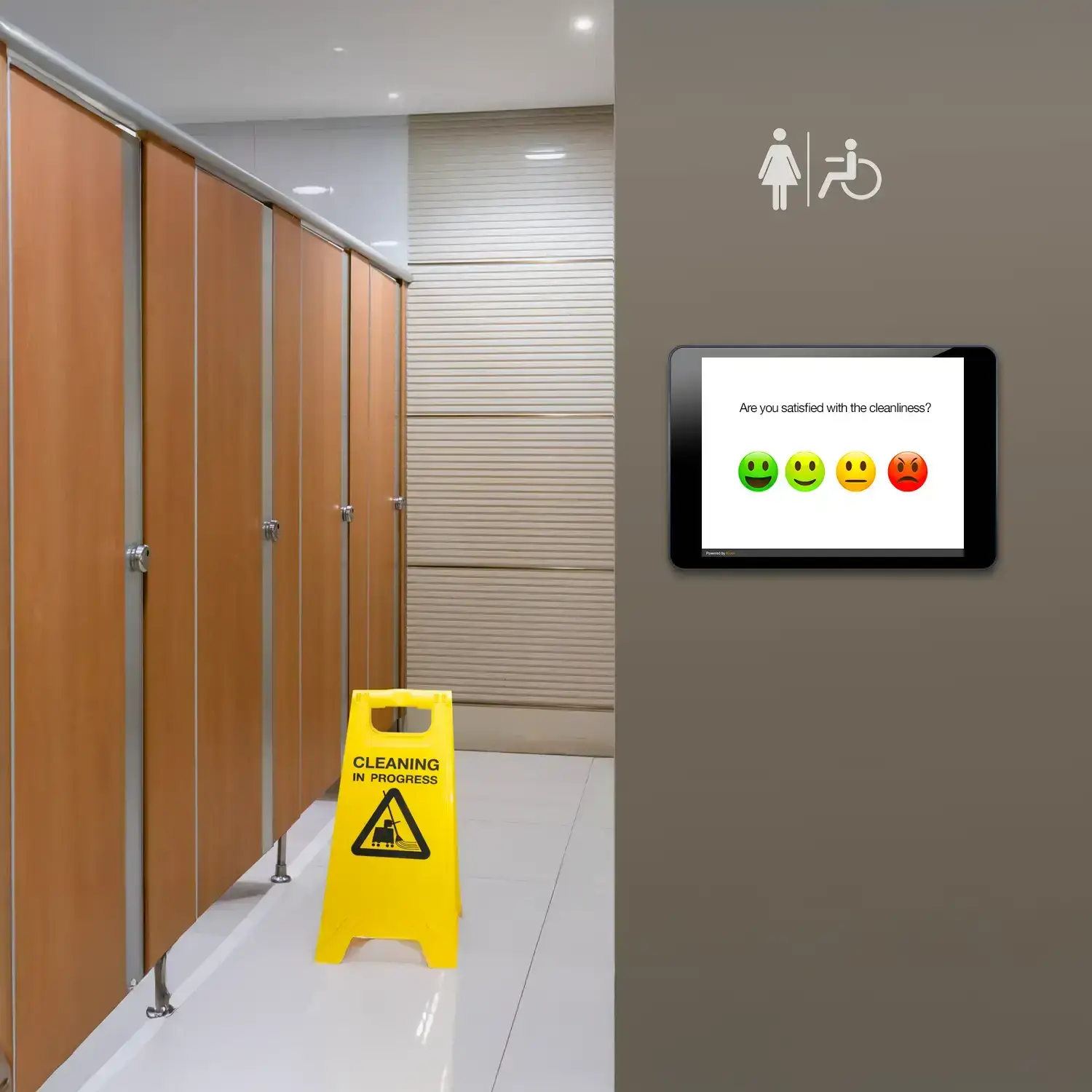 CSAT bathroom cleanliness survey
