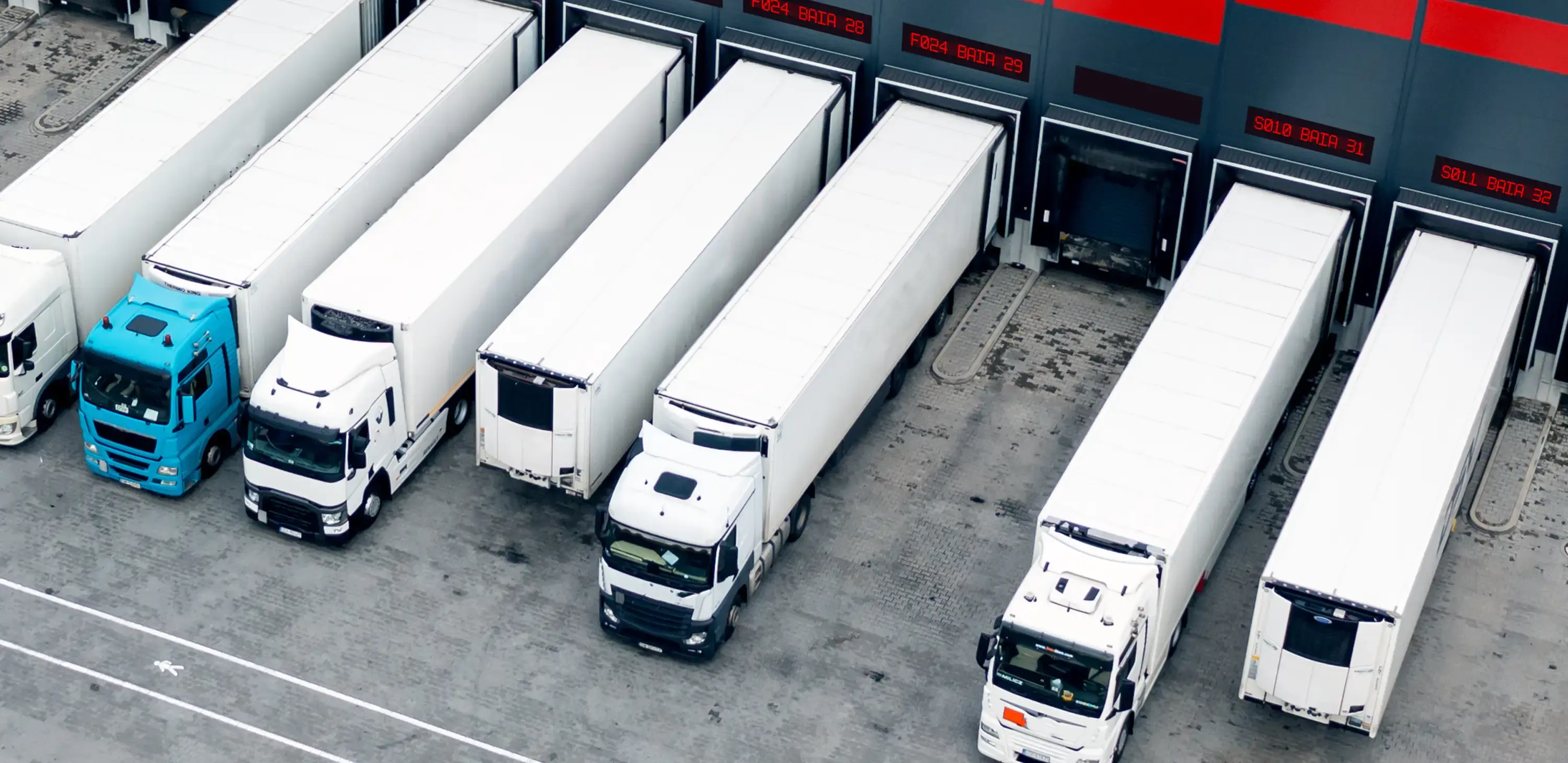 gestione flussi di scarico e carico merci in baia