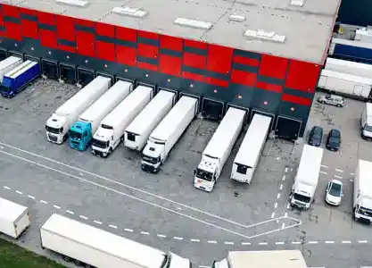 gestione flussi di carico e scarico in baie  per camion e mezzi di trasporto