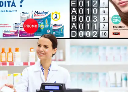 gestione code per farmacie