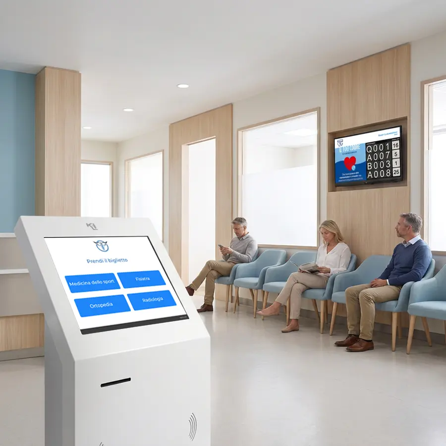 Kiosk Hydra: sistema gestione code