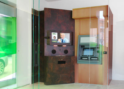bank video telematic counter